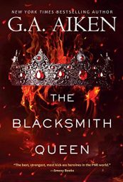 The Blacksmith Queen (The Scarred Earth Saga Book 1) by G.A. Aiken Cover