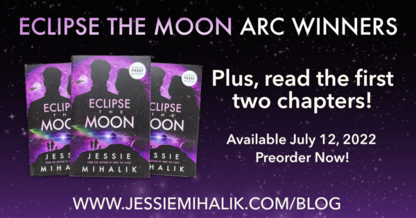 Eclipse the Moon ARC Winners, plus read the first two chapters. Available July 12, 2002, preorder now!