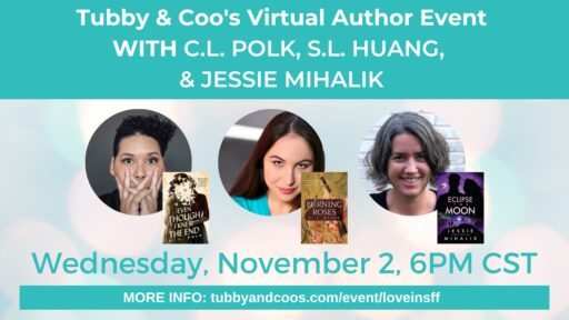Virtual Author Event Wednesday, November 2, 6PM CST